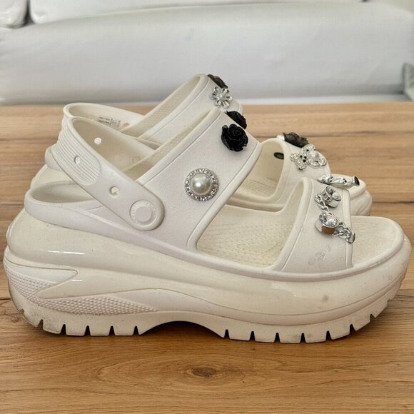 Crocs Mega Crush Sandal - White - Picture 7 of 8